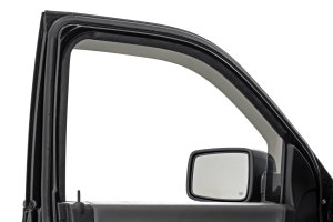 Ram 1500 Classic Side Window Deflectors - Rough Country - In Channel - '19-'24